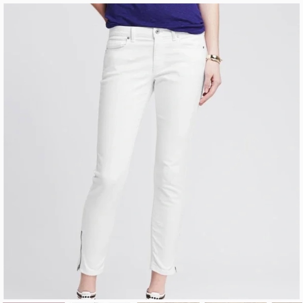 Banana Republic  ankle zip 28P
